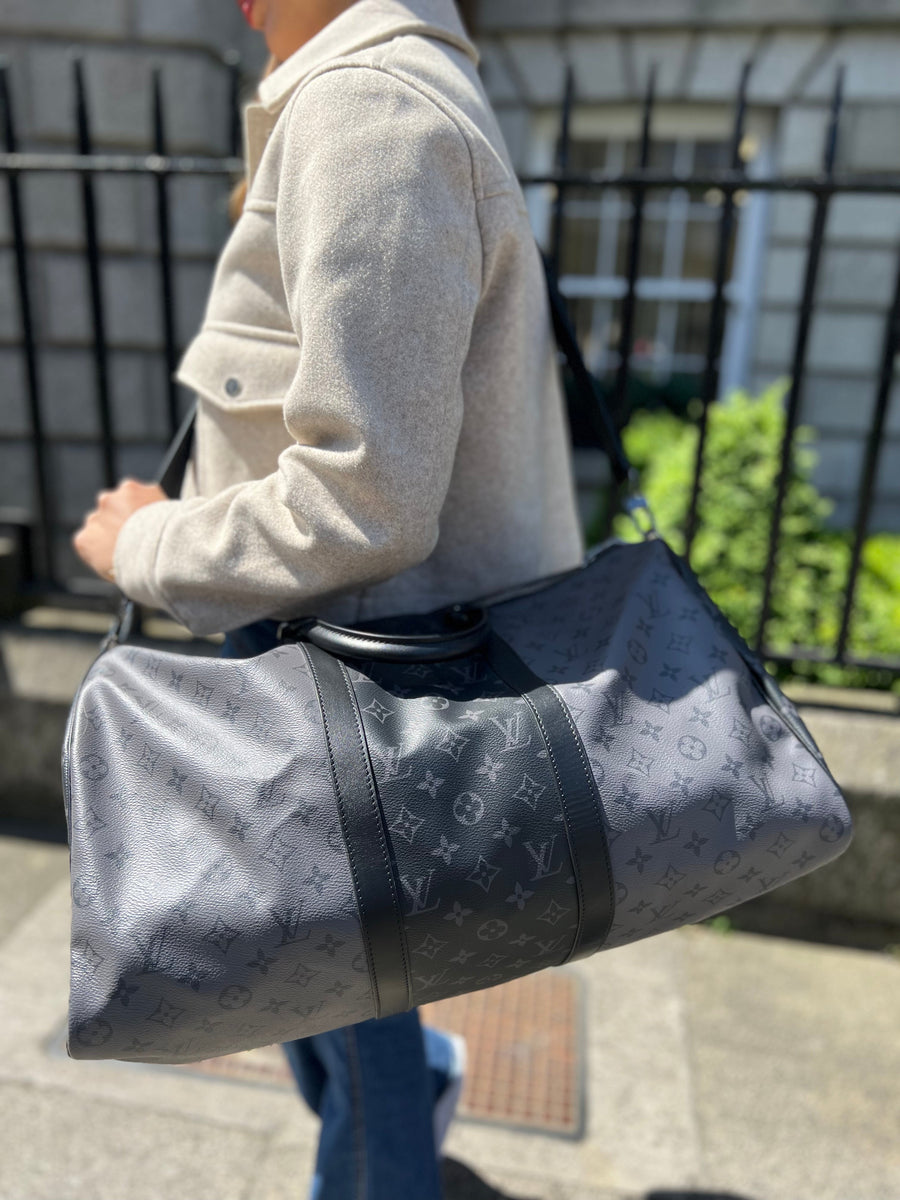 Louis Vuitton Grey Luggage – Siopaella Designer Exchange