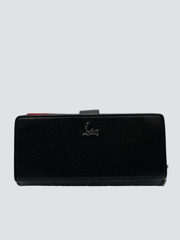 Christian Louboutin Black Leather Wallet