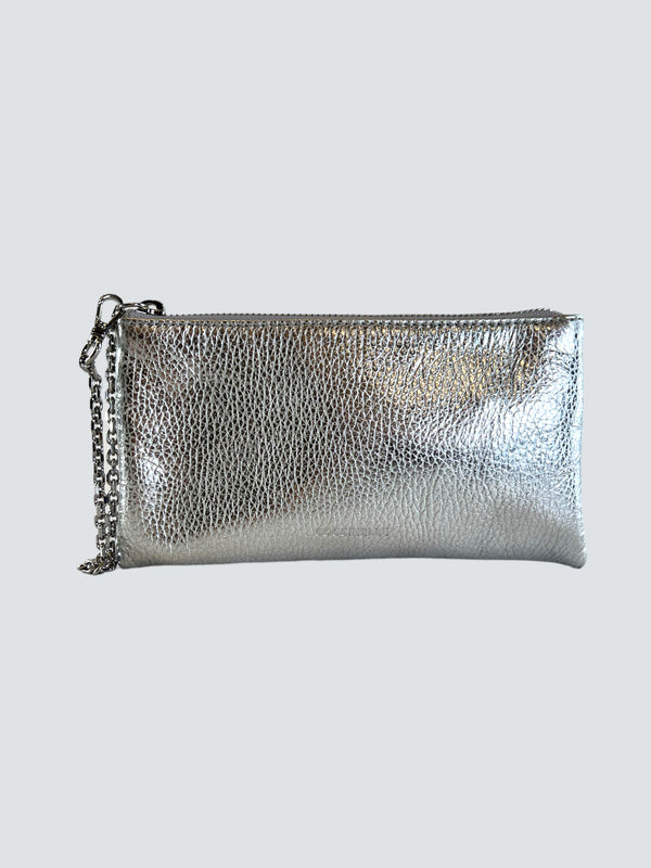 Coccinelle Silver Leather Wallet