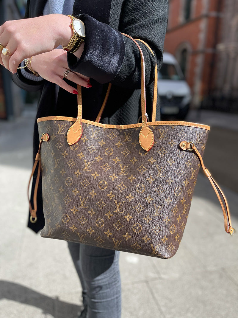 Vuitton Neverfull Mm Lv Style Bag Louis Vuitton Monogram Canvas