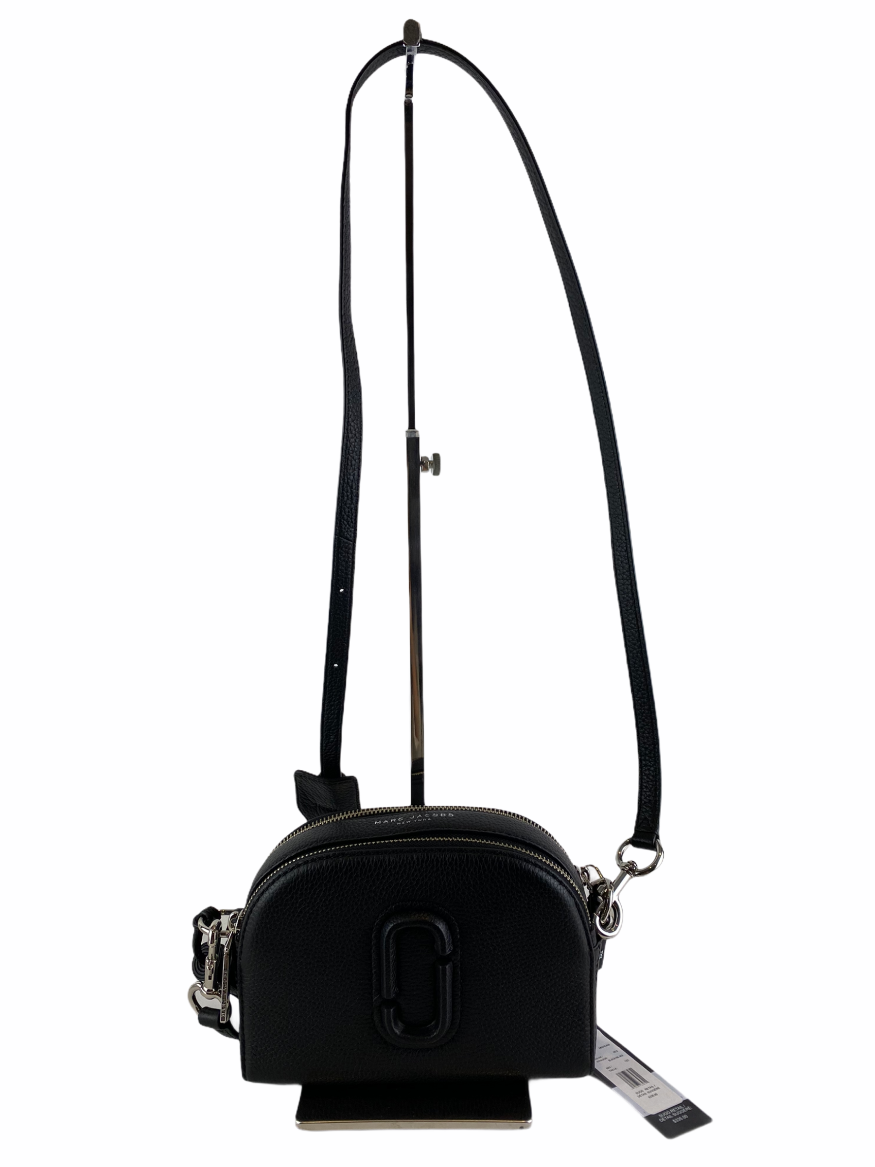 Marc Jacobs Black Leather Shutter Crossbody As seen on instagram 1 Siopaella Designer Exchange