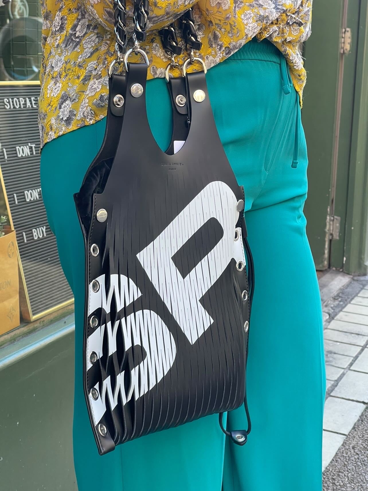 Sonia Rykiel Monochrome Leather 