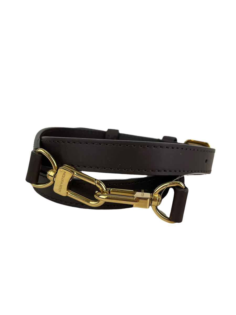 Louis Vuitton Brown Leather Crossbody Strap Siopaella Designer Exchange