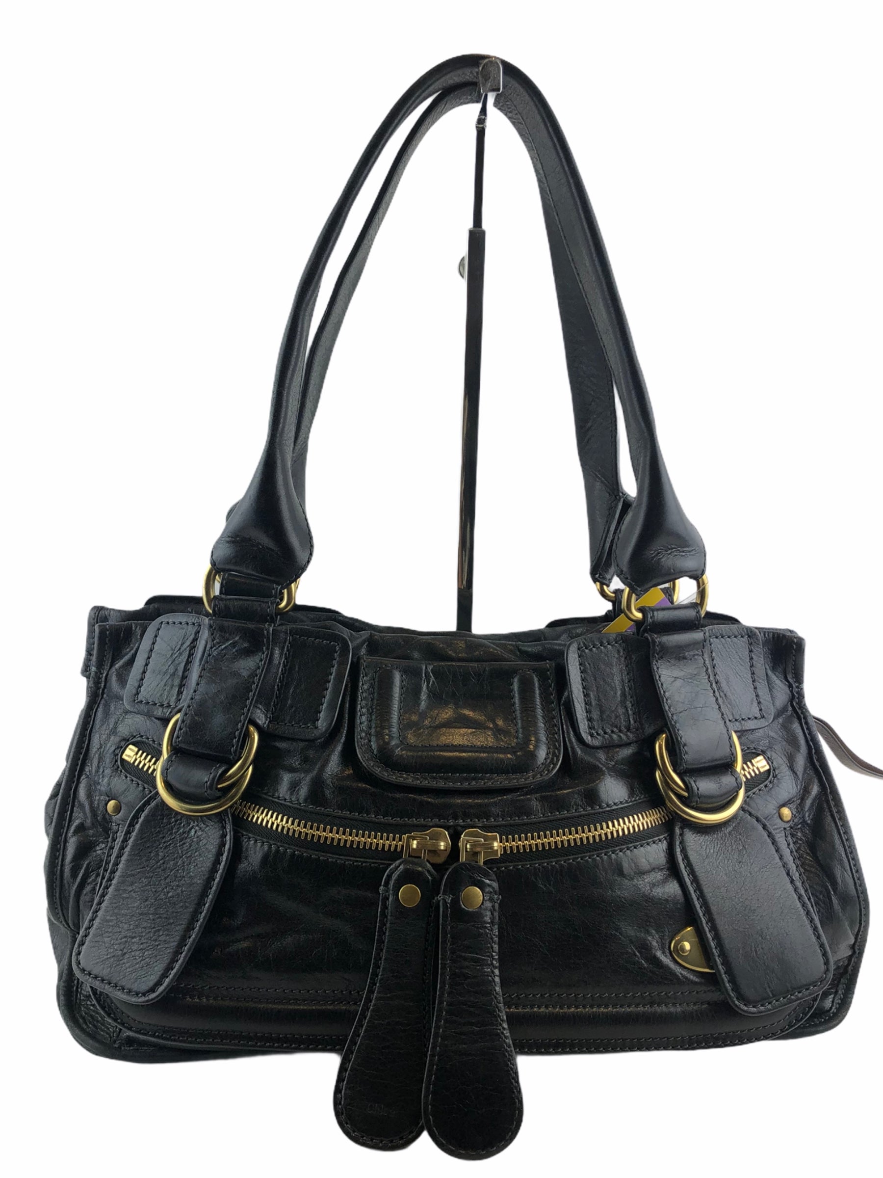 Chloe Vintage Black Leather 