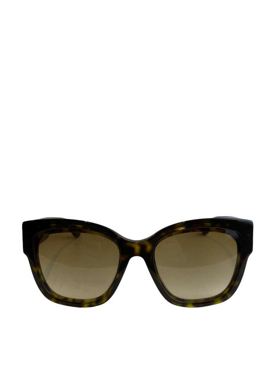 Jimmy Choo Tortoise Shell Cateye Sunglasses as seen on instagram 21/0