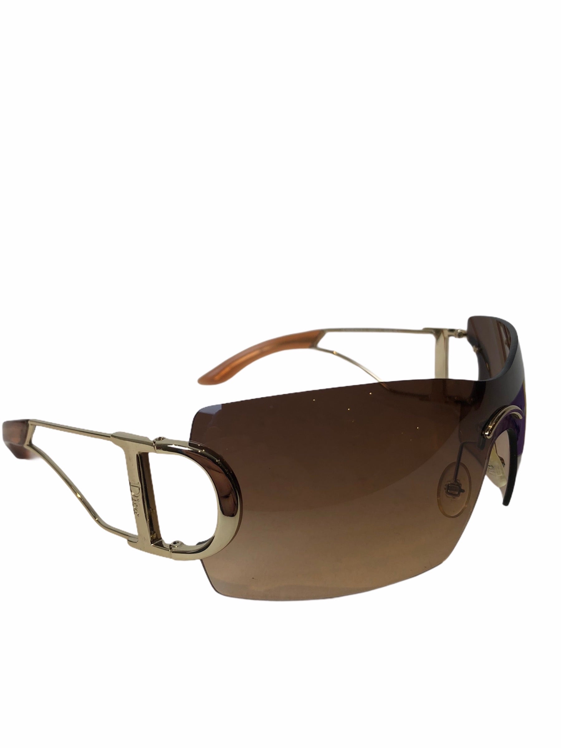 Dior âDiorly 2â Gold Tone Sunglasses â Siopaella Designer Exchange