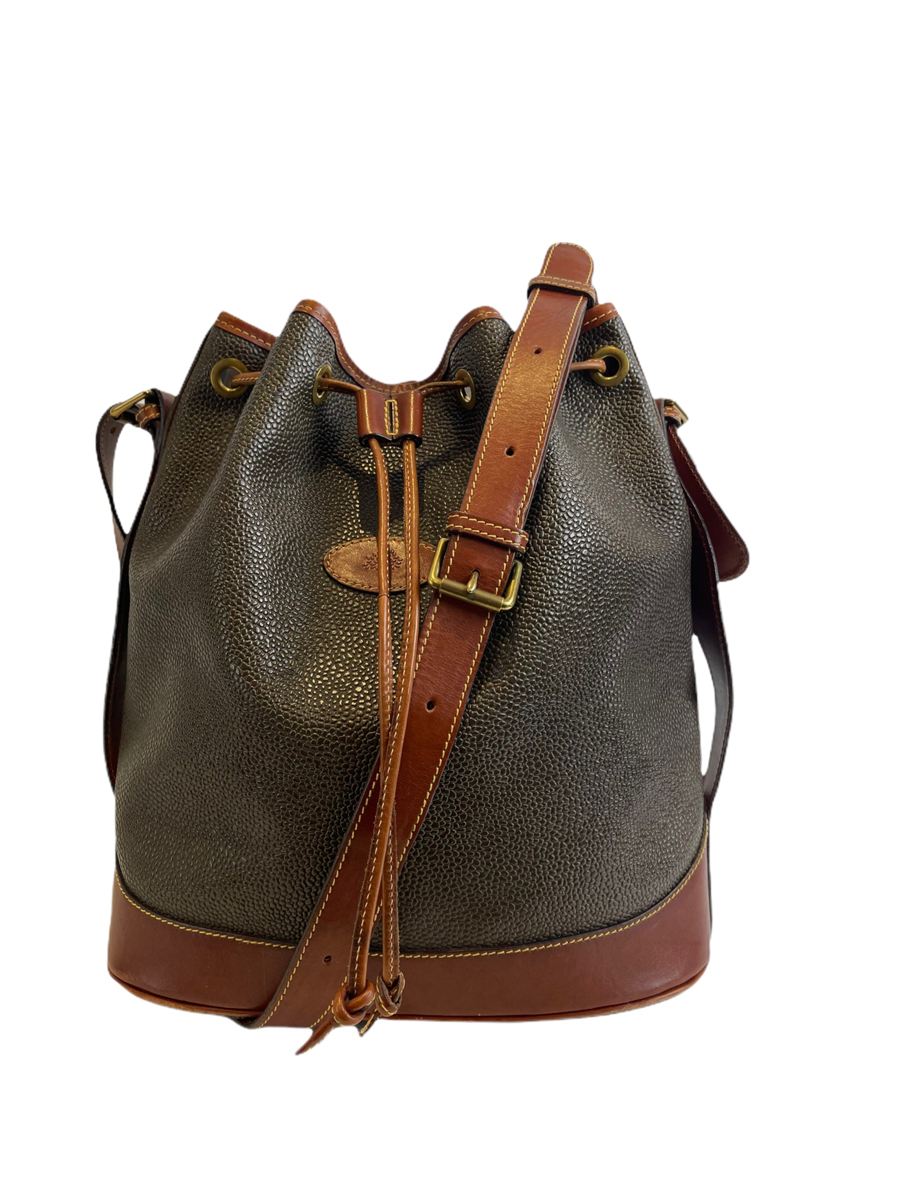 Mulberry scotchgrain bucket bag Clearance