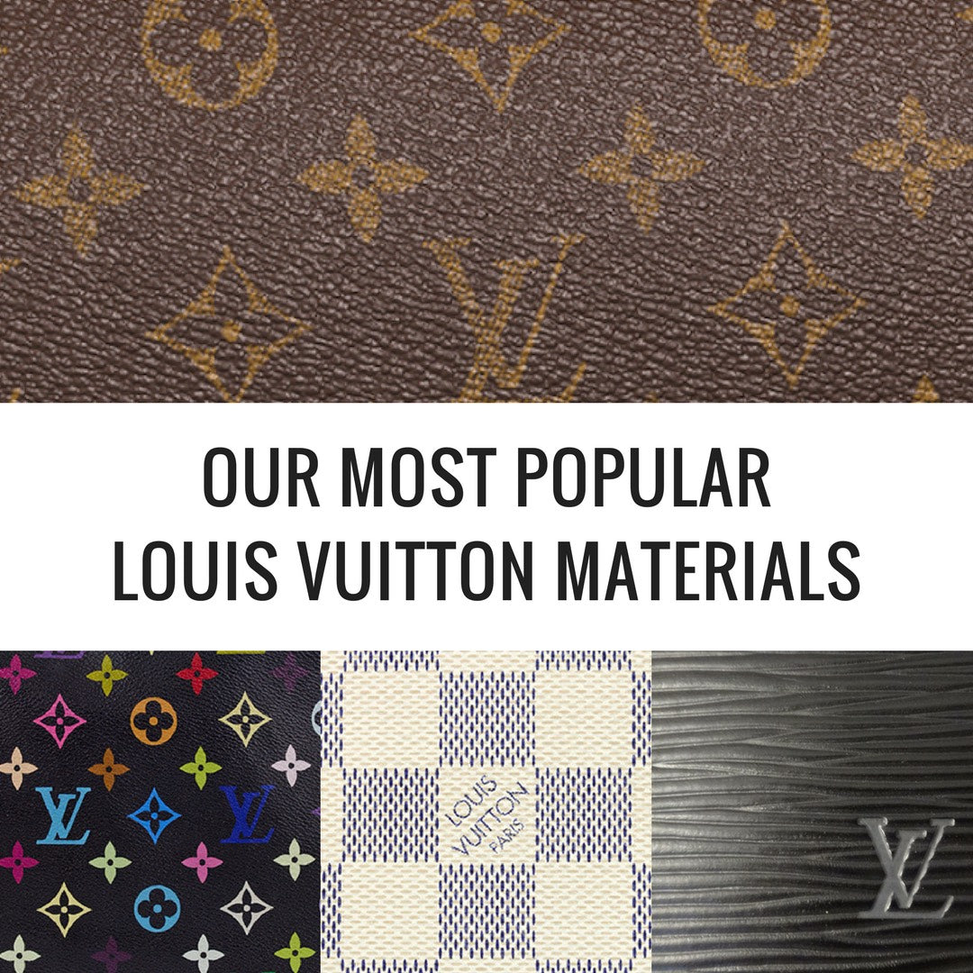 louis vuitton made of what material