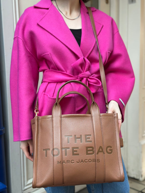 Marc Jacobs Tan Leather Tote Handbag