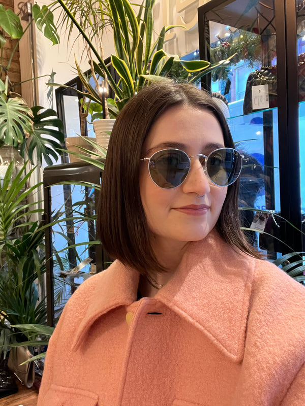 Rayban Green Oval Sunglasses