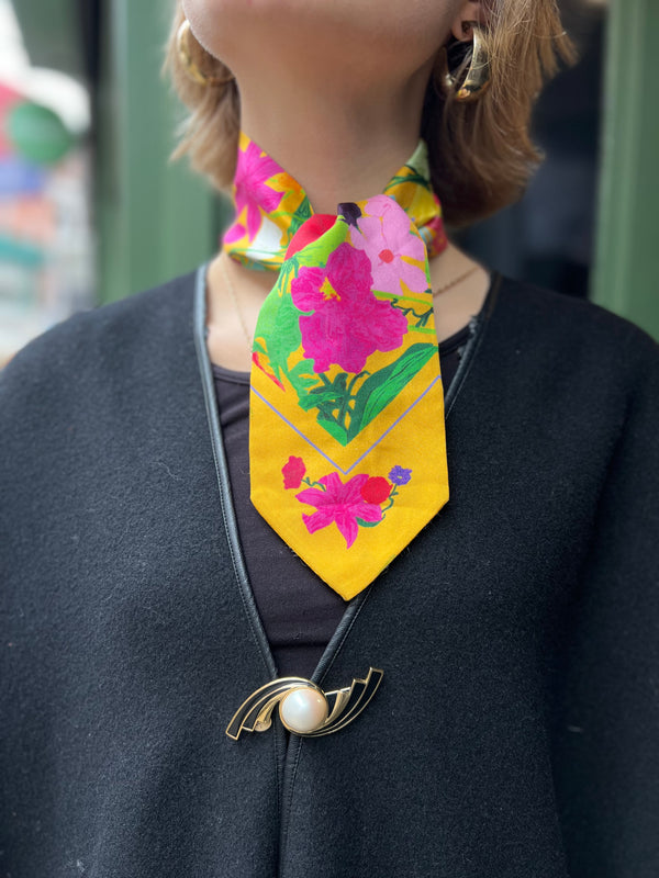 Aspinal of London Floral Scarf