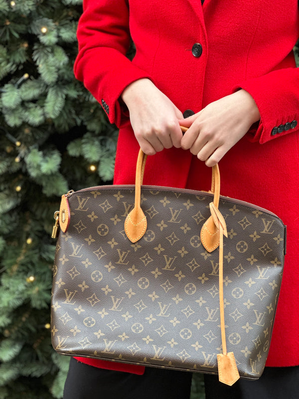 Louis Vuitton Monogram Canvas Lockit MM Tote