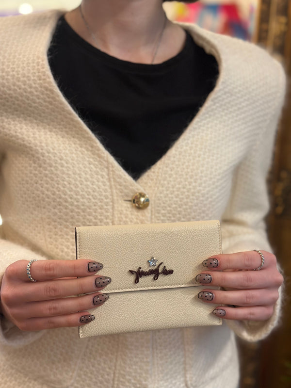 Jimmy Choo Off White Cardholder