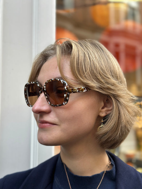 Chloe Tortoise Sunglasses