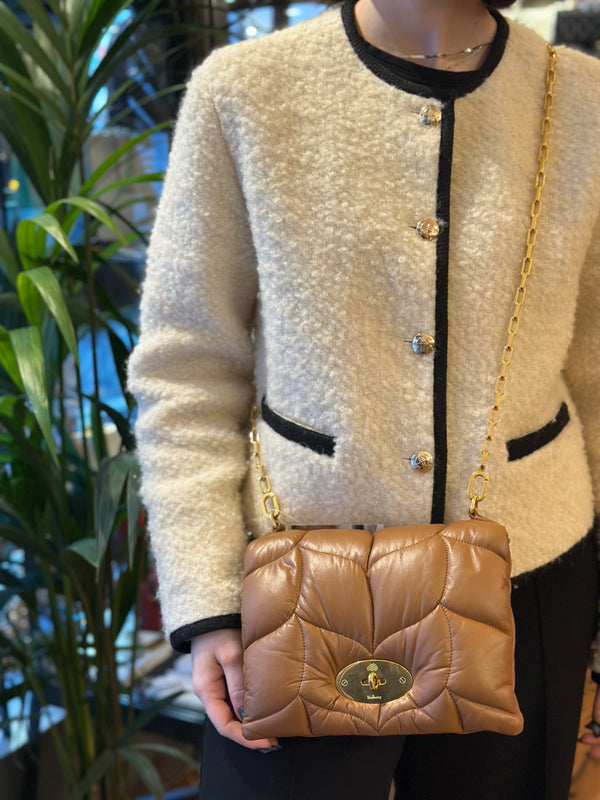 Mulberry Little Softie Leather Tan Handbag