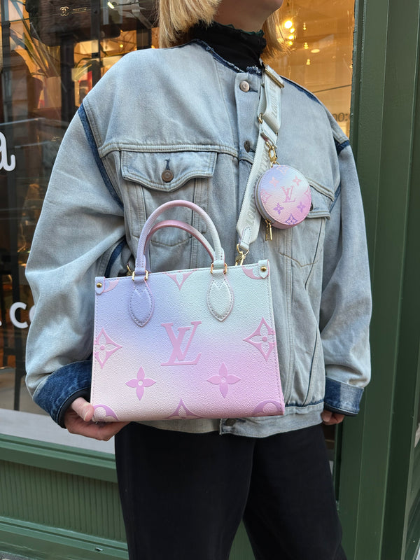 Louis Vuitton Multi Colour On The Go  Handbag