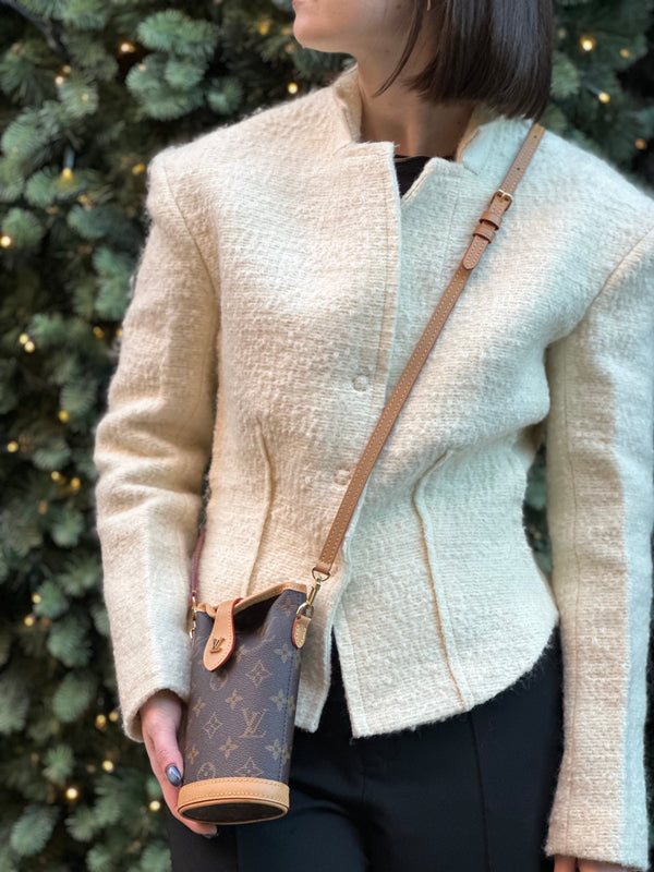 Louis Vuitton Monogram Canvas "Fold Me" Crossbody Pouch