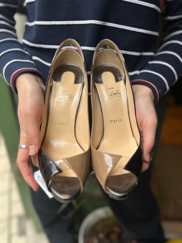 Christian Louboutin Size UK 6.5 Two tone Heels