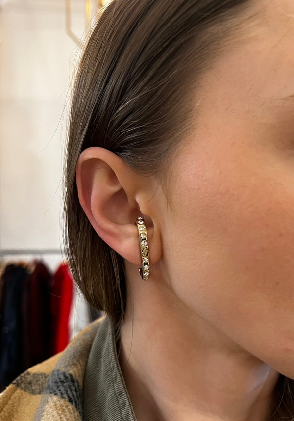 Jimmy Choo Crystal Earrings