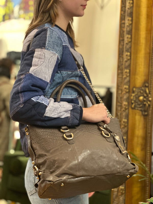 Juicy Couture Pale Brown Tote Handbag