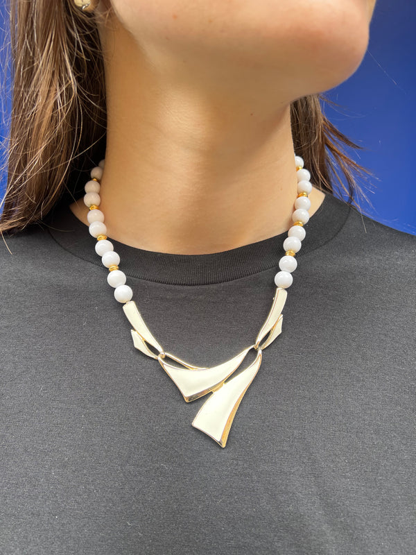 Vintage White Necklace