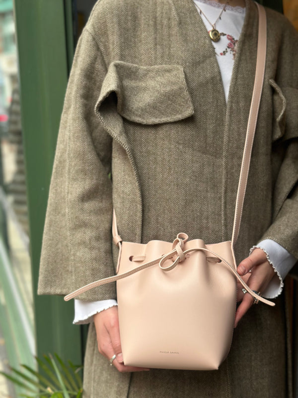 Mansur Gavriel Pink Bucket Bag
