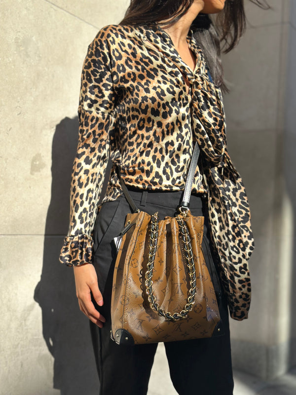 Louis Vuitton Reverse Monogram Canvas Noé Trunk PM