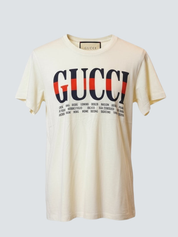 Gucci Cream T-Shirt - Size xxs