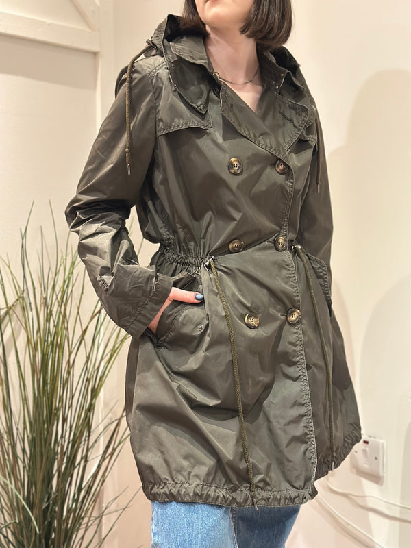 Moncler Size 2 Khaki Jacket