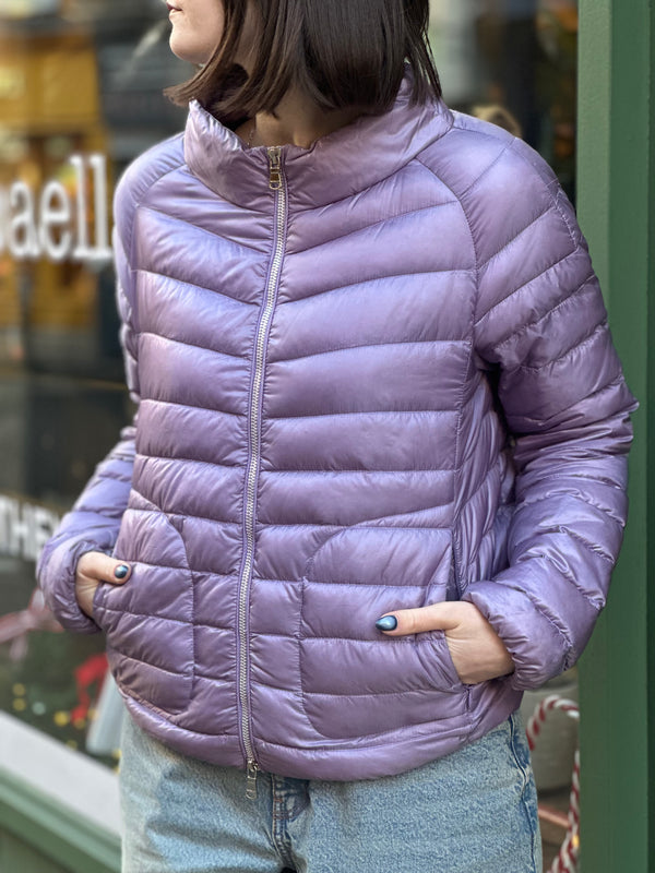 Moncler Size 1 Lilac Coat