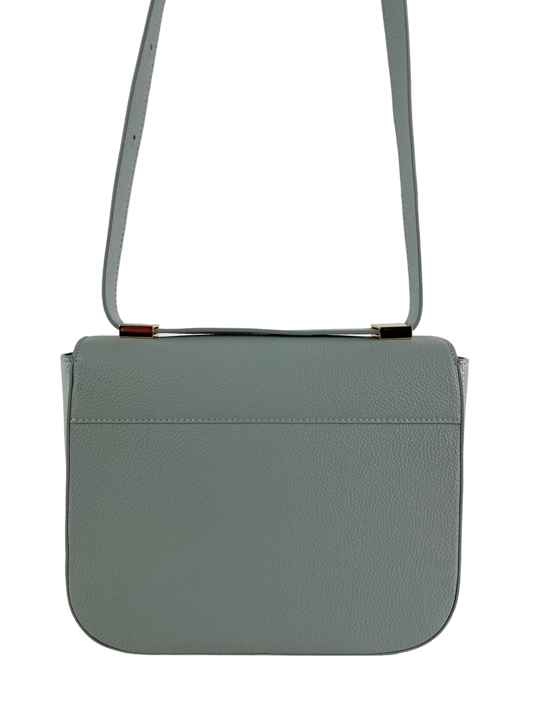 DeMellier London Vancouver Sage Green Leather Crossbody