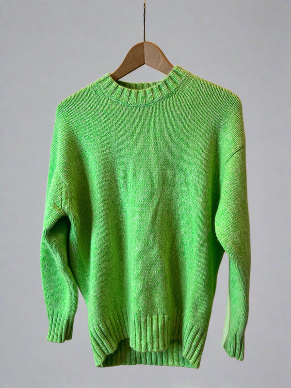 COS Green Cashmere Sweater - Size XS