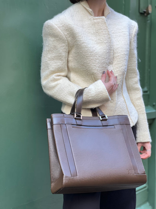 Louis Vuitton Brown Epi Leather Tote