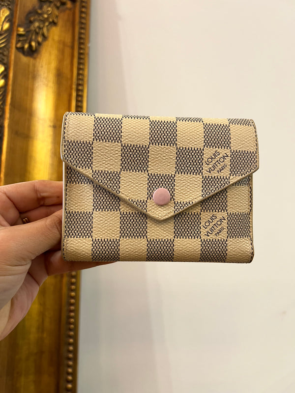 Louis Vuitton Damier Azur Canvas Victorine Wallet