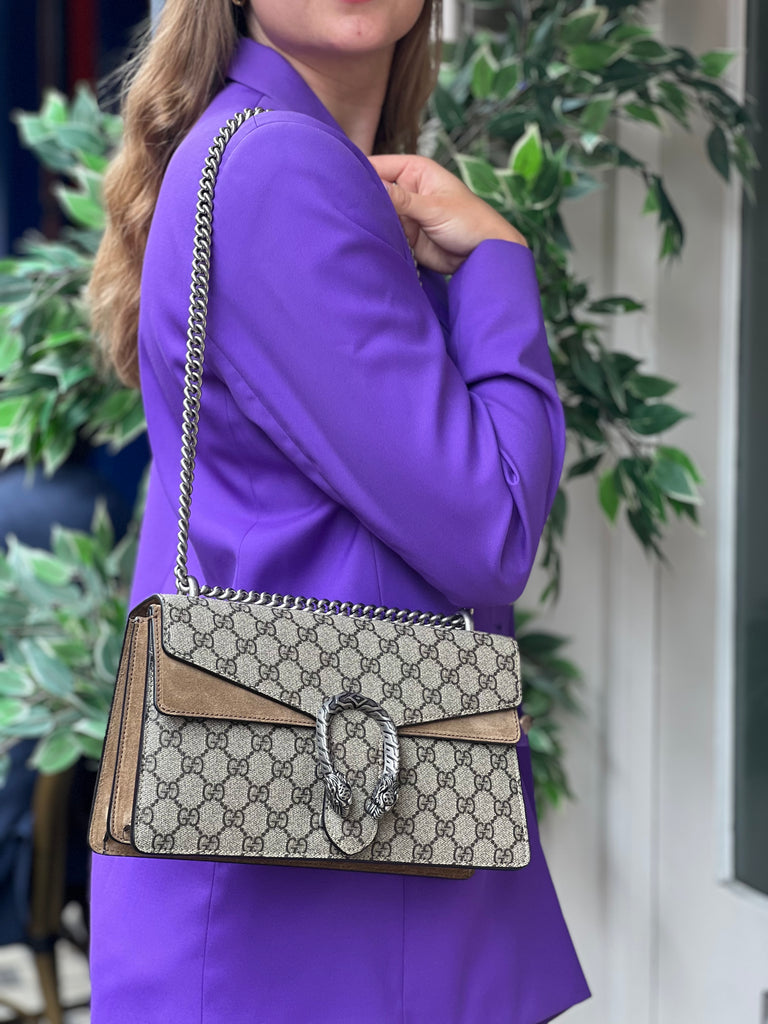 Gucci Monogram Handbag – Siopaella Designer Exchange