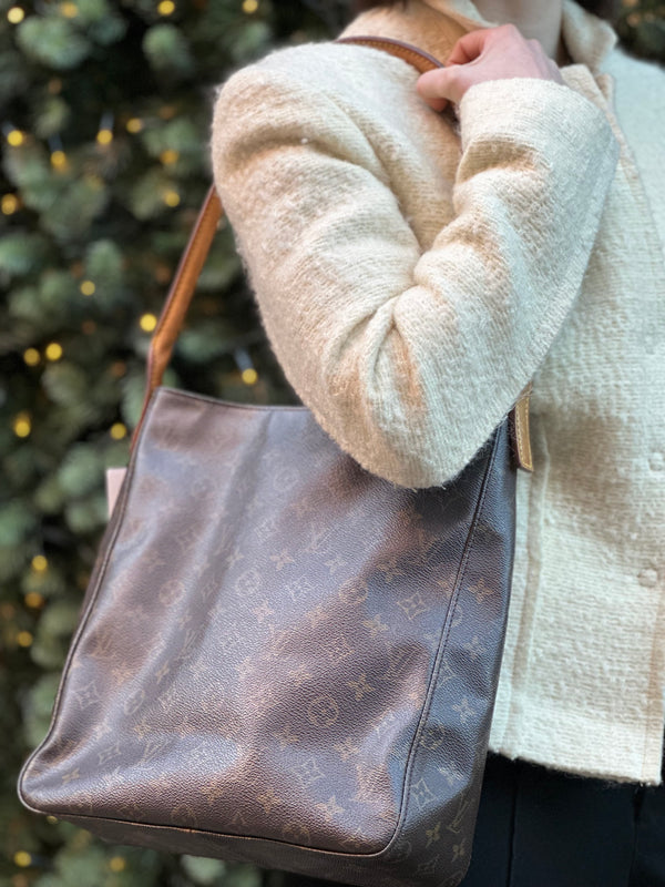 Louis Vuitton Monogram Canvas Looping GM