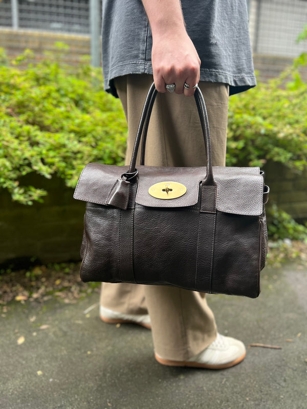 Mulberry Brown Leather Bayswater Tote