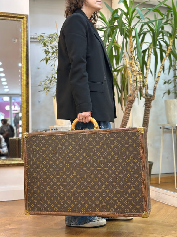 Louis Vuitton Monogram Canvas & Leather Alzer 70 Trunk