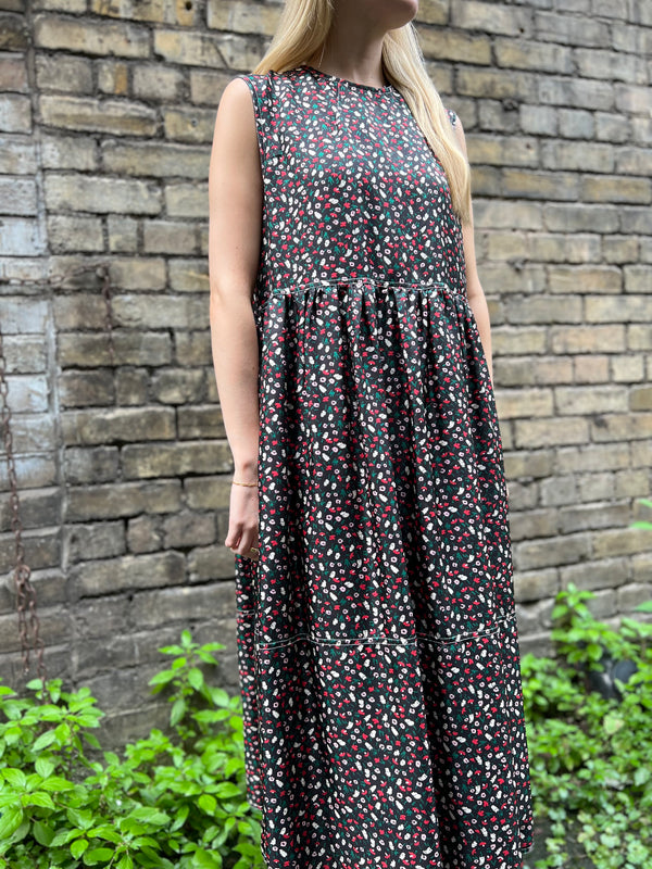 Marni Floral Print Silk Dress - UK 14