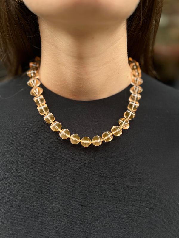 Vintage Pink Necklace