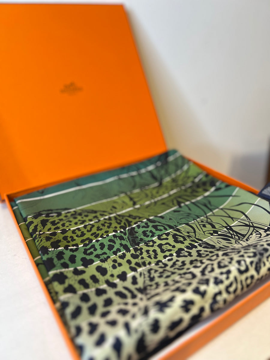 Hermès Multi Colour Printed Silk Scarf Siopaella Designer Exchange