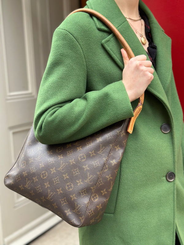Louis Vuitton Monogram Canvas Looping Hobo