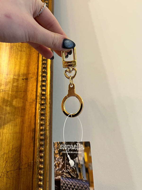 Louis Vuitton Goldtone Key Holder