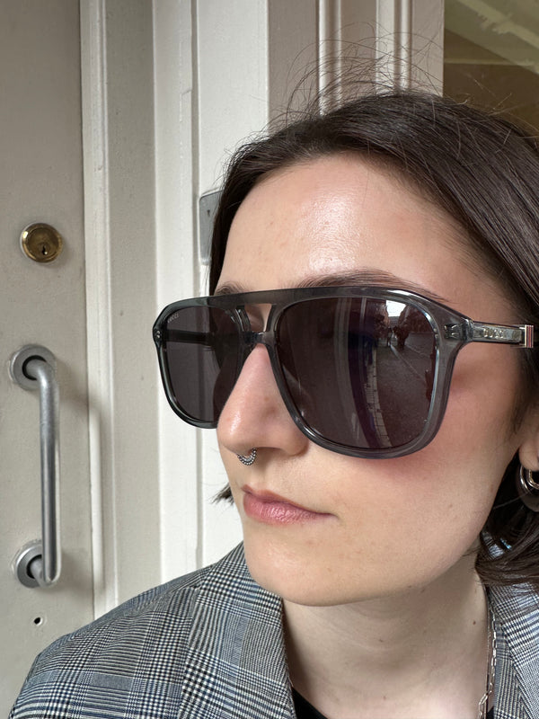 Gucci Grey Sunglasses