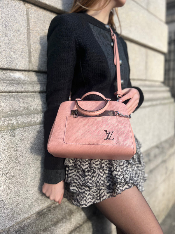 Louis Vuitton Rose Trianon Epi Leather Marelle BB Tote