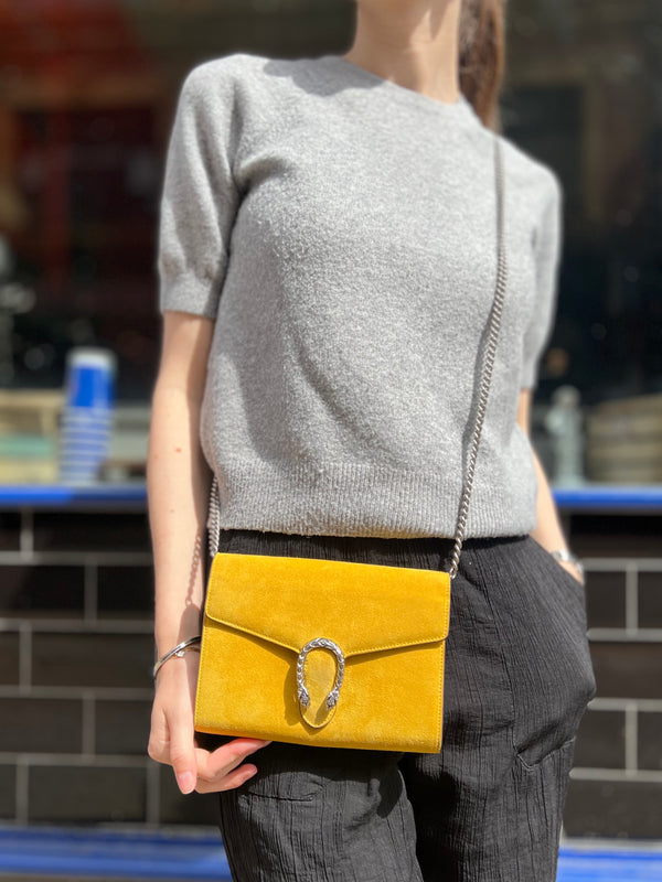 Gucci Mustard Dionysus Bag