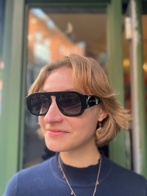 Anine Bing Black Sunglasses