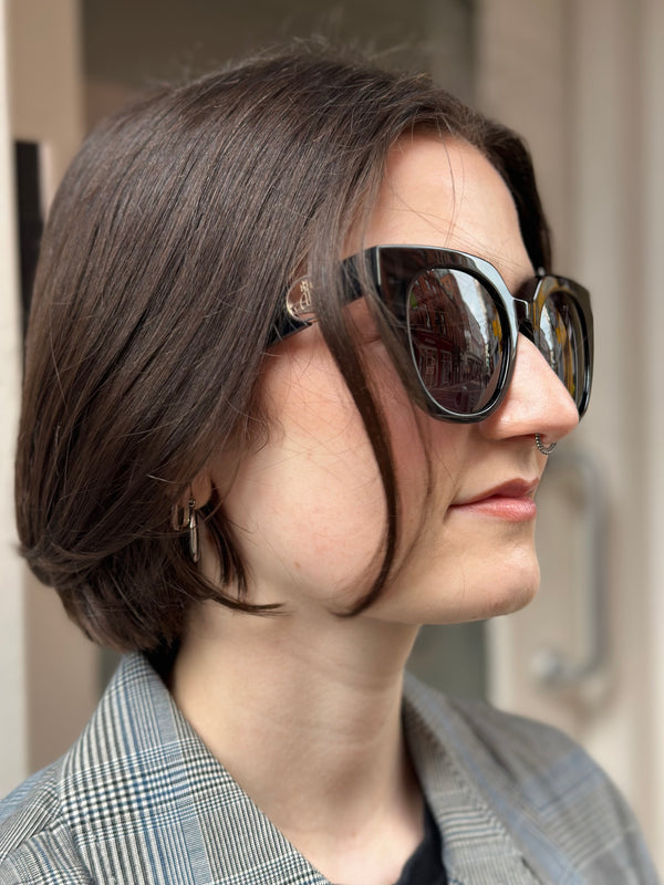 Vivienne Westwood Black Cateye Sunglasses