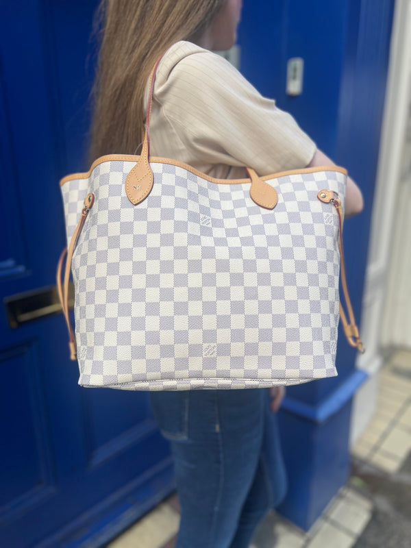 Louis Vuitton Damier Neverfull Handbag - No Pochette