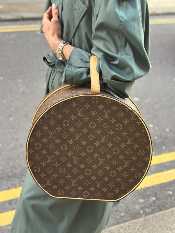 Louis Vuitton Monogram Canvas Hat Box
